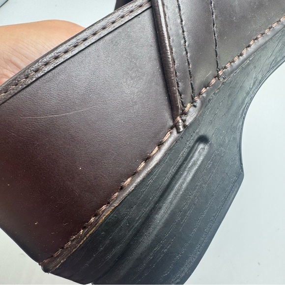Dansko XP Women’s Brown Size 39 US 8.5/9 Leather Clog Slip On Healthcare Nurse - Picture 6 of 7